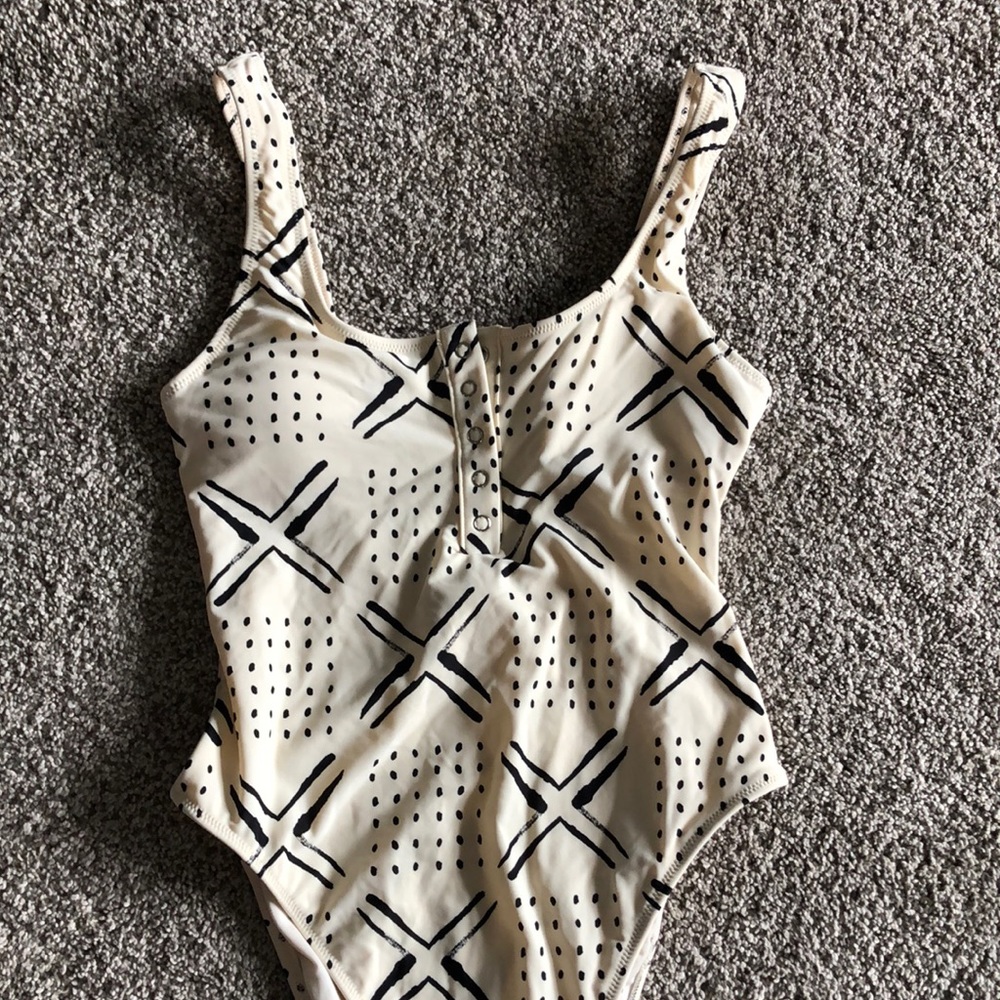 High cut cheeky one piece